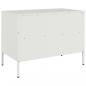 Preview: TV-Schrank Weiß 68x39x50,5 cm Stahl