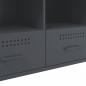 Preview: TV-Schrank Anthrazit 100,5x39x50,5 cm Stahl