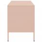 Preview: TV-Schrank Rosa 68x39x50,5 cm Stahl