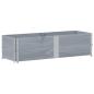 Preview: ARDEBO.de - Pflanzkasten Grau 150x50 cm Massivholz Kiefer