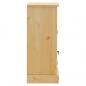 Preview: Badschrank Corona 45x33x80 cm Massivholz Kiefer