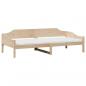 Preview: Massivholzbett ohne Matratze 90x200 Kiefernholz