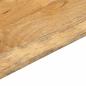 Preview: Tischplatte 110x20x3,8 cm Rechteckig Massivholz Mango