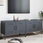 Preview: ARDEBO.de - TV-Schränke 2 Stk. Anthrazit 68x39x50,5 cm Stahl