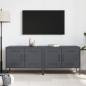 Preview: TV-Schränke 2 Stk. Anthrazit 68x39x50,5 cm Stahl