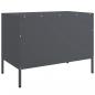 Preview: TV-Schränke 2 Stk. Anthrazit 68x39x50,5 cm Stahl