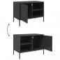Preview: TV-Schrank Anthrazit 68x39x50,5 cm Stahl