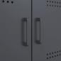 Preview: TV-Schrank Anthrazit 68x39x50,5 cm Stahl