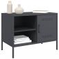 Preview: TV-Schrank Anthrazit 68x39x50,5 cm Stahl