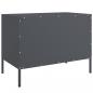 Preview: TV-Schrank Anthrazit 68x39x50,5 cm Stahl