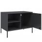 Preview: TV-Schrank Anthrazit 68x39x50,5 cm Stahl