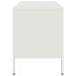 Preview: TV-Schränke 2 Stk. Weiß 68x39x50,5 cm Stahl