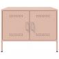 Preview: Couchtisch Rosa 68x50x50,5 cm Stahl