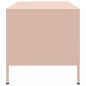 Preview: Couchtisch Rosa 68x50x50,5 cm Stahl