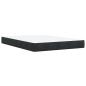 Preview: Boxspringbett mit Matratze Schwarz 140x200 cm Samt
