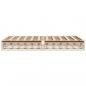 Preview: Massivholzbett ohne Matratze 135x190 cm Kiefernholz