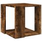 Preview: Couchtisch Räuchereiche 32x32x30 cm Holzwerkstoff