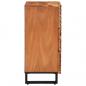 Preview: Sideboard 60x34x75 cm Massivholz Akazie