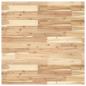 Preview: Tischplatte Quadratisch 80x80x4 cm Massivholz Akazie