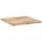 Preview: Tischplatte Quadratisch 80x80x4 cm Massivholz Akazie