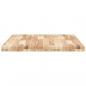 Preview: Tischplatte Rechteckig 80x70x4 cm Massivholz Akazie