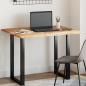 Preview: ARDEBO.de - Tischplatte Rechteckig 100x80x2 cm Massivholz Akazie