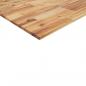 Preview: Tischplatte Quadratisch 70x70x2 cm Massivholz Akazie