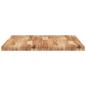 Preview: Tischplatte Rechteckig 100x80x4 cm Massivholz Akazie