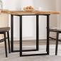Preview: ARDEBO.de - Tischplatte Quadratisch 80x80x4 cm Massivholz Akazie