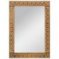 Preview: Badspiegel 50x70x2,5 cm Massivholz Mango und Glas