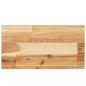 Preview: Tischplatte 60x20x4 cm Rechteckig Massivholz Akazie