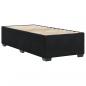 Preview: Bettgestell Schwarz 80x200 cm Samt