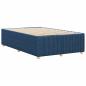 Preview: Bettgestell Blau 120x200 cm Stoff