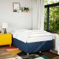 Preview: Bettgestell Blau 120x200 cm Stoff