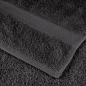 Preview: Premium-Badetücher SOLUND 4 Stk. Anthrazit 100x150 cm 600 g/m²