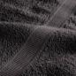 Preview: Premium-Handtücher SOLUND 4 Stk. Anthrazit 100x200 cm 600 g/m²