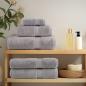 Preview: Premium-Badetücher SOLUND 10 Stk. Grau 100x150 cm 600 g/m²