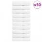 Preview: ARDEBO.de - Premium-Handtücher SOLUND 50 Stk. Weiß 50x100cm 600 g/m²