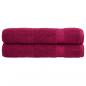 Preview: ARDEBO.de - Premium-Handtücher SOLUND 2 Stk. Bordeaux 100x200 cm 600 g/m²