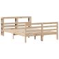Preview: Massivholzbett ohne Matratze 150x200 cm Kiefernholz