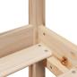 Preview: Massivholzbett ohne Matratze 150x200 cm Kiefernholz