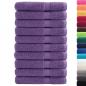 Preview: Premium-Saunatücher SOLUND 10 Stk. Lila 80x200 cm 600 g/m²