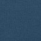 Preview: Boxspringbett mit Matratze Blau 140x200 cm Stoff