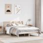 Preview: ARDEBO.de - Massivholzbett ohne Matratze 135x190 cm Kiefernholz