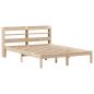 Preview: Massivholzbett ohne Matratze 135x190 cm Kiefernholz