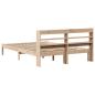 Preview: Massivholzbett ohne Matratze 135x190 cm Kiefernholz