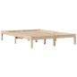 Preview: Massivholzbett ohne Matratze 135x190 cm Kiefernholz