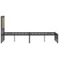 Preview: Metallbett ohne Matratze Sonoma-Eiche 120x200 cm