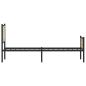 Preview: Metallbett ohne Matratze Sonoma-Eiche 100x190 cm