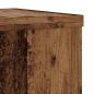 Preview: Pflanzenständer 2 Stk. Altholz-Optik 25x25x35 cm Holzwerkstoff